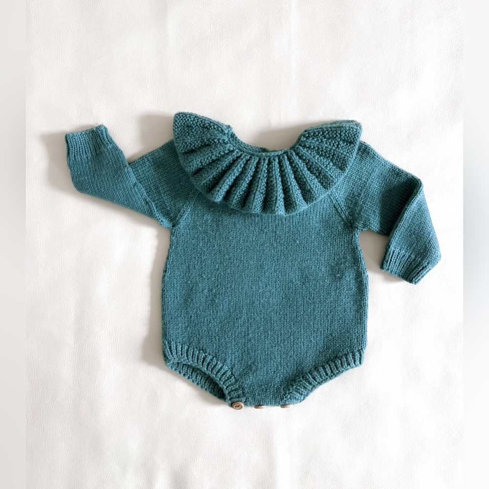 Kalinka Kids Wool Romper 12/18 VGUC